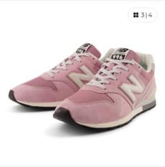 【新品未使用】new balance CM996 ピンク24.5cmのサムネイル