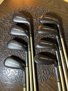 【希少・ヘッドカバー付】ヨネックス AERONN IRON アイアン 8本セット 希少・ヘッドカバー付】ヨネックス AERONN IRON アイアン 8本セット