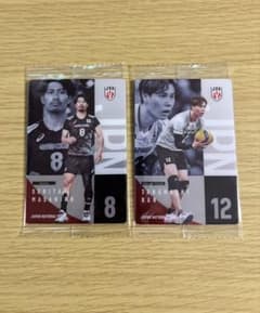 バレーボール ウエハース 2026 男子日本代表ver. 関田誠大 高橋藍のサムネイル