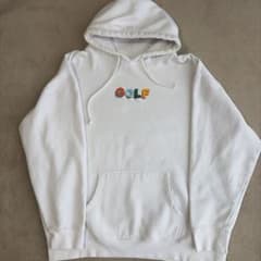 GOLF パーカー XL ホワイト　刺繍のサムネイル