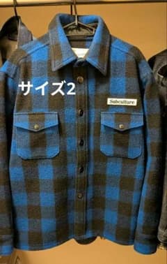 subculture サブカルチャー バッファローチェックジャケット サイズ2