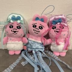 ① おぱんちゅうさぎ　おぱんちゅ水族館　ゼリーフィッチュマスコット　全3種セット