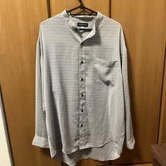 TOBIAN COMFORT 長袖シャツ　グレー　メンズのサムネイル