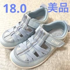 코하루 님 [미품] IFME 샌들 라이트 블루 키즈 18.0