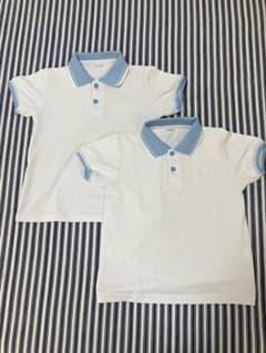 ジャクエツ　体操服　半袖　水色　サックス　2枚セットのサムネイル