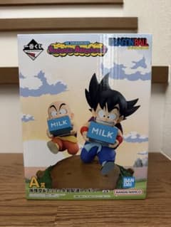一番くじ ドラゴンボール A賞 孫悟空＆クリリン牛乳配達フィギュア