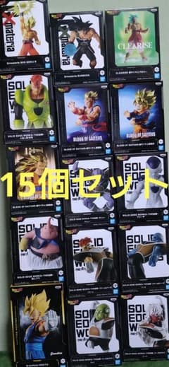 プライズフィギュア ドラゴンボールＺ 15個セット まとめ売り プライズフィギュア ドラゴンボールZ 15個セット まとめ売り - メルカリ