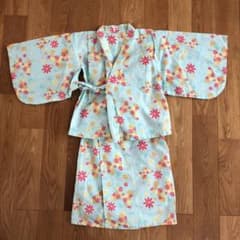 コンビミニ セパレート浴衣 100 甚平 女の子 【難あり】のサムネイル