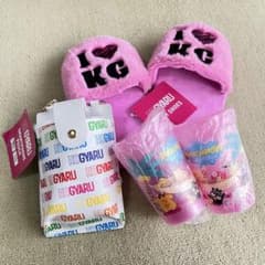KOGYARU ルームシューズ スリッパ バッグ ポーチ タンブラー コップ