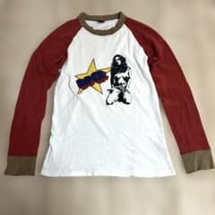 90s ヒステリックグラマー HYSガールラグランロングTシャツのサムネイル