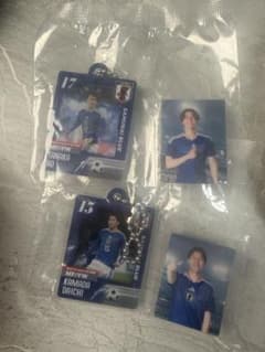 サッカー日本代表 アクリルキーホルダー 2種セットのサムネイル