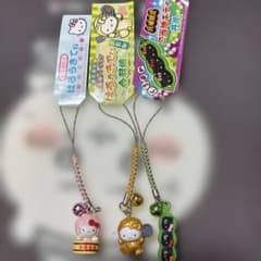 な*な様 サンリオ ご当地 キティ ストラップ 根付け セット - メルカリ