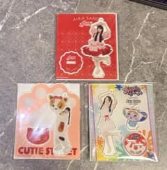 CUTIESTREET きゅーすと 佐野愛花 アクリルスタンド 3点セットのサムネイル
