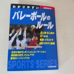 わかりやすいバレーボールのルール 成美堂出版のサムネイル