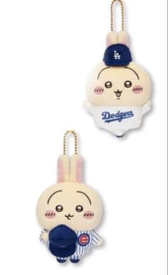 ちいかわ MLB マスコット ドジャース うさぎ 20個 ちいかわ×MLB TOKYO SERIES 2025 うさぎ - メルカリ