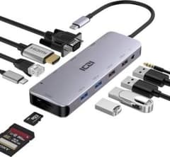 ICZI multifunction USB C Hub (11 in 1)のサムネイル