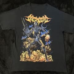 ORCUSPINE バンドTシャツ ブラックのサムネイル