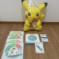 이치 반 쿠지 포켓몬 30 주년 라스트 원상 피카츄 봉제 인형 플레이트