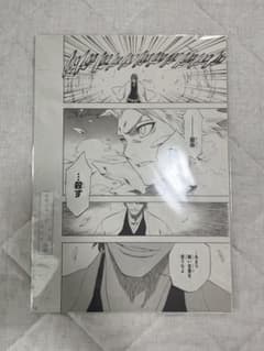 BLEACH 原稿風イラストカード 藍染惣右介 日番谷冬獅郎のサムネイル