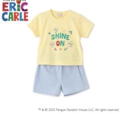 petit main はらぺこあおむし　Tシャツ＆ショートパンツセット 80cmのサムネイル