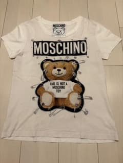MOSCHINO テディベア Tシャツ 安全ピンのサムネイル