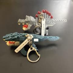 ナノブロック　恐竜　キーホルダーのサムネイル