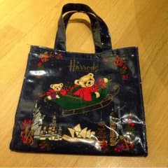 Harrods クリスマスビニールバッグのサムネイル