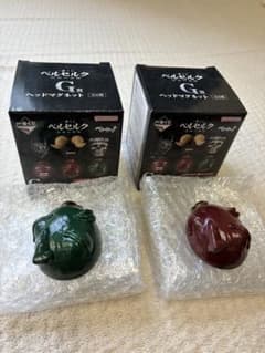 一番くじ　ベルセルク　G賞 ヘッドマグネット　ベヘリット　緑　赤　セットのサムネイル