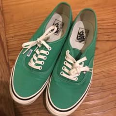メンズスニーカー vans 緑 28.5cmのサムネイル
