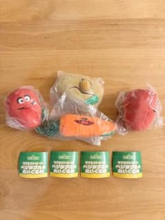 セサミストリート ベジタブルのぬいぐるみ 4個セットのサムネイル