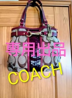 美品！✡COACH✡　 シグネチャー ハンドバッグのサムネイル