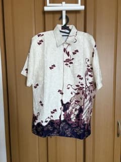 BATIK ROEBINI バティックシャツ 半袖 Lアジアン エスニックのサムネイル