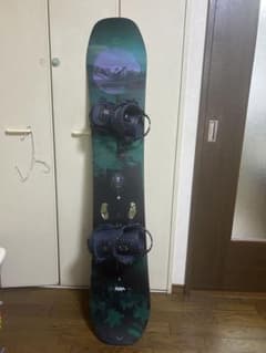スノーボード Burton Feelgood 146 + UNION TRILOGY M Burton Feelgood 146 + UNION TRILOGY M - メルカリ
