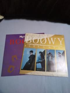 BOOWY レコード　2枚のサムネイル