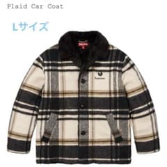 Supreme Plaid Car Coat - メルカリ