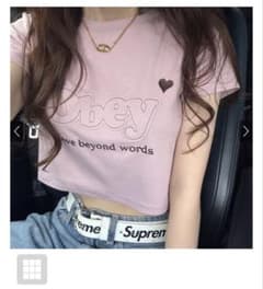 GRL パッチロゴショート丈Tシャツのサムネイル