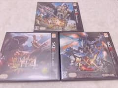 モンスターハンター ダブルクロス 4 4G 3点