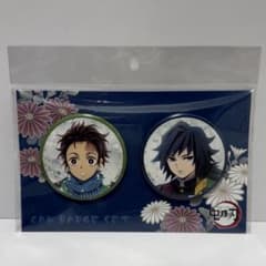 鬼滅の刃 竈門炭治郎 冨岡義勇 缶バッジセット - メルカリ