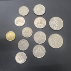 シンガボール硬貨12枚セット