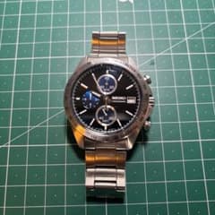 セイコー クロノグラフ メンズ 腕時計 ステンレス SBTR003