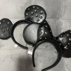 ディズニーカチューシャ レザー 2つセット - メルカリ