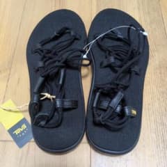 【Teva】テバ　VOYA INFINITY　サンダル　ブラック　24cm