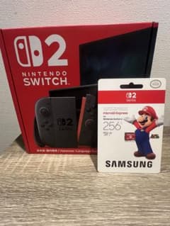 新品 Nintendo Switch 2 本体 256GB microSDセット - メルカリ