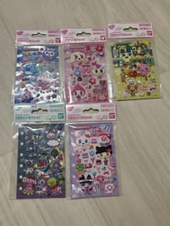 大たまごっち展 限定たまもりしーるリフィル他たまもりシール4種のサムネイル