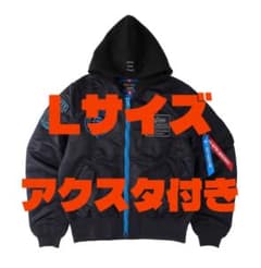 STRICT-G LIGHT MA-1 NATUSハサウェイ L アクスタ付き - メルカリ