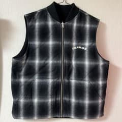 XLARGE チェック柄 ベストのサムネイル