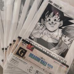 이치 반 쿠지 DRAGON BALL 40th ~ 게노지 ~ G 클리어 파일 컴프