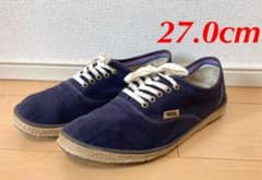 VANS  27cm SURF SIDERS ネイビー×麻のサムネイル