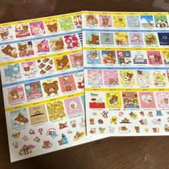 リラックマ 15周年 特大ステッカー レア 平成レトロ シール