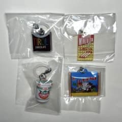 めじるしアクセサリー　たべもの　お菓子　4点セットのサムネイル
